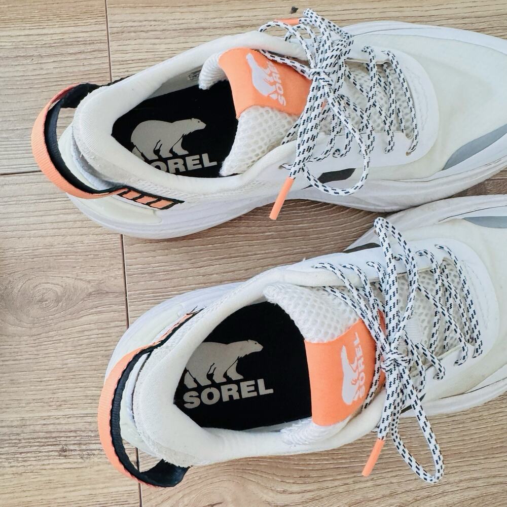 Sorel Women's Explorer Blitz Leisure Lace Sneakers white Womens Size 7.5 - Picture 9 of 11